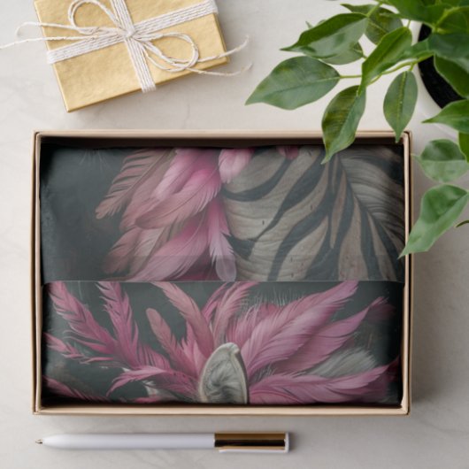 Papier Mousseline Zebra Extravaganza1 (Cadeau)
