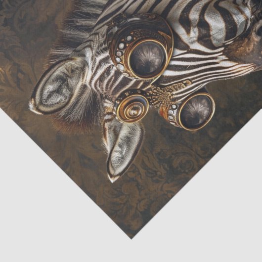 Papier Mousseline Zebra Extravaganza10 (Détail)