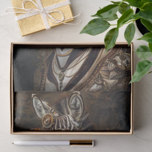 Papier Mousseline Zebra Extravaganza10 (Cadeau)