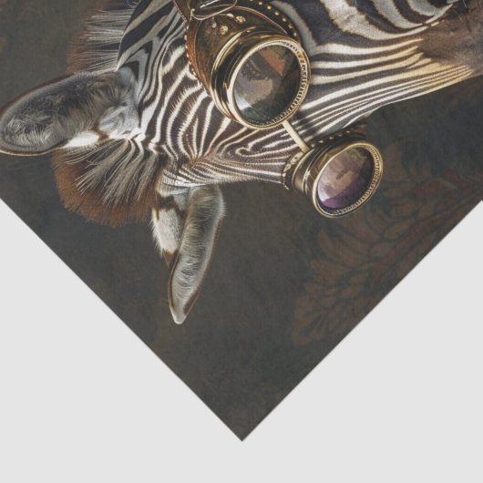Papier Mousseline Zebra Extravaganza13 (Détail)