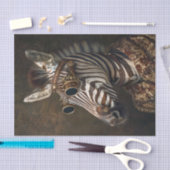Papier Mousseline Zebra Extravaganza14 (Artisanat)