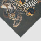 Papier Mousseline Zebra Extravaganza15 (Détail)