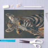 Papier Mousseline Zebra Extravaganza15 (Artisanat)