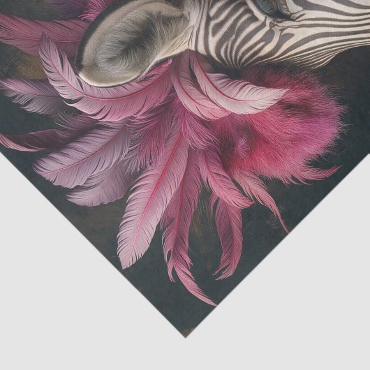 Papier Mousseline Zebra Extravaganza2 (Détail)