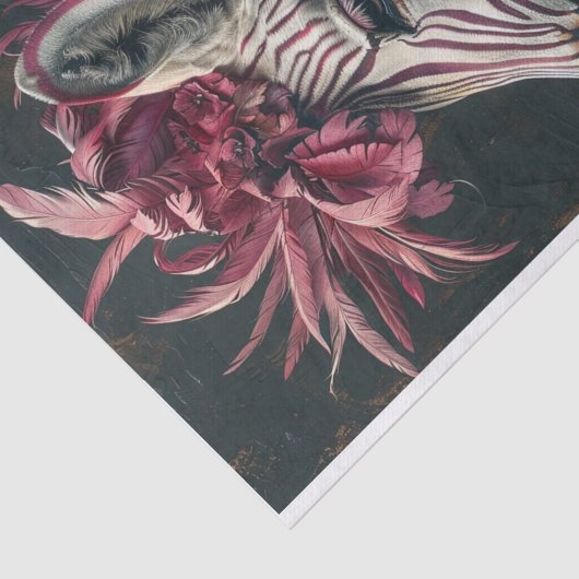 Papier Mousseline Zebra Extravaganza4 (Détail)