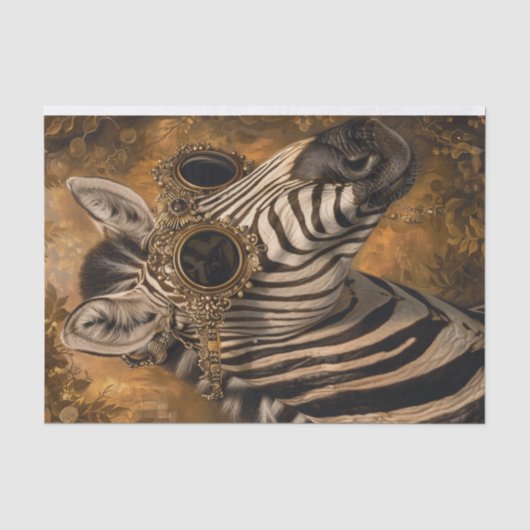 Papier Mousseline Zebra Extravaganza7 (Recto)