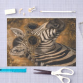 Papier Mousseline Zebra Extravaganza7 (Artisanat)