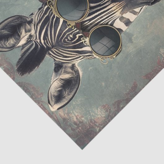 Papier Mousseline Zebra Extravaganza8 (Détail)