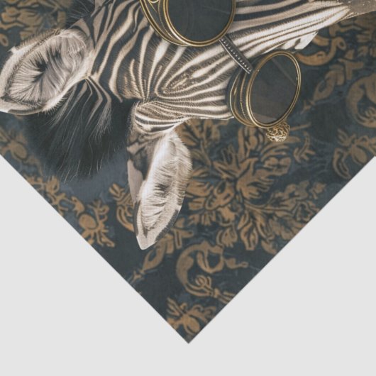 Papier Mousseline Zebra Extravaganza9 (Détail)