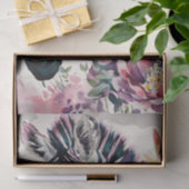 Papier Mousseline Zebra Floral Aquarelle Art (Cadeau)