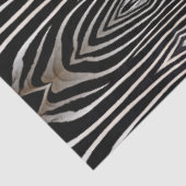 Papier Mousseline Zebra Fur Abstract Design Découpage (Détail)