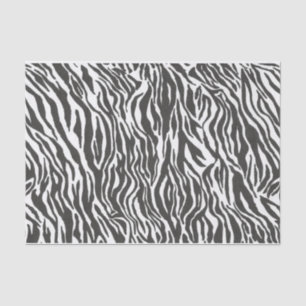 Papier Mousseline Zebra motif Poster de animal noir et blanc Grandes