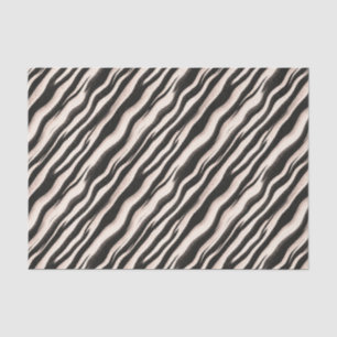 Papier Mousseline Zebra raye une texture transparente + vos idées