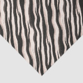 Papier Mousseline Zebra raye une texture transparente + vos idées (Détail)