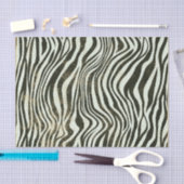 Papier Mousseline Zebra Stripe (Artisanat)