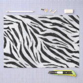 Papier Mousseline Zebra Stripes Poster de animal Découpage Tissu (Artisanat)