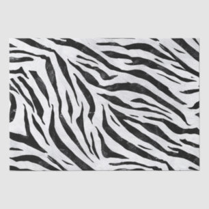 Papier Mousseline Zebra Stripes Poster de animal Découpage Tissu