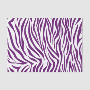 Papier Mousseline Zèbre de safari de violette africaine