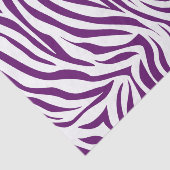 Papier Mousseline Zèbre de safari de violette africaine (Détail)