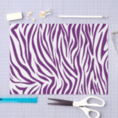 Papier Mousseline Zèbre de safari de violette africaine (Artisanat)