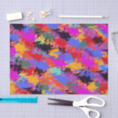 Papier Mousseline Zèbre peint (Artisanat)