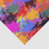 Papier Mousseline Zèbre peint (Détail)
