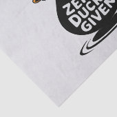 Papier Mousseline Zéro Canards Donné - Drôle Cool Conception de Cana (Détail)