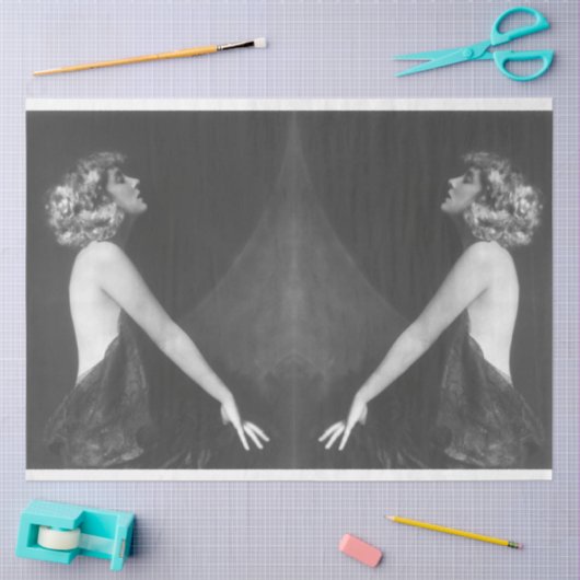 Papier Mousseline Ziegfeld 1920 Follies filles (Artisanat)