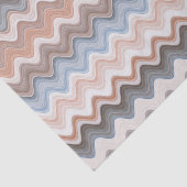 Papier Mousseline Zigzag Multicolor Motif (Détail)