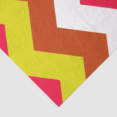 PAPIER MOUSSELINE ZIGZAG PATTERN. (Détail)