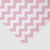 Papier Mousseline Zigzag rose, Chevron rose, Motif géométrique (Détail)