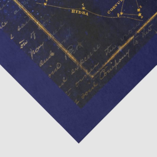 Papier Mousseline Zodiac Constellations Galaxy (Détail)