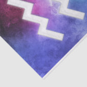 Papier Mousseline Zodiac : Dates Aquarius (Détail)