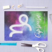 Papier Mousseline Zodiac : Dates de Capricorne (Artisanat)