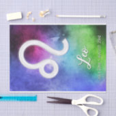 Papier Mousseline Zodiac : Dates de Leo (Artisanat)