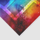 Papier Mousseline Zodiac : Gemini Rainbow Space (Détail)