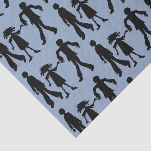 Papier Mousseline Zombies Patterned Walking Dead (Détail)