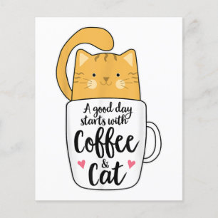 Papier Mug de café chat orange drôle amateur de chat