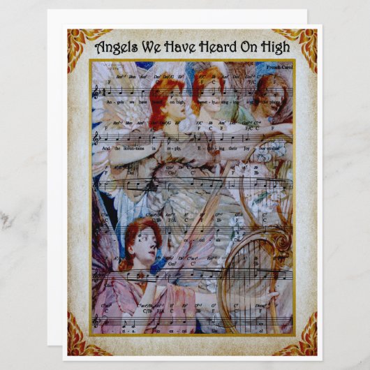 Papier Musique Art-Angels Nous Avons Entendu Sur H (Devant / Derrière)