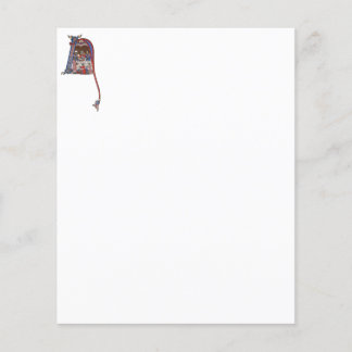 Papier N initial éclairé