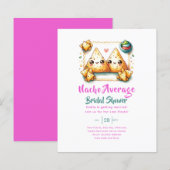 Papier Nacho Moyenne Fiesta ! Fête des mariées dernière (Devant / Derrière)