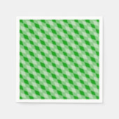 Papier Napkin - Diamonds Overlapping Servetten (Voorkant)