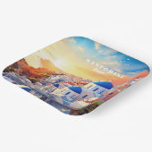 Papier Napkin Papieren Bordje (Gebogen)