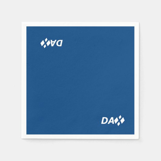 Papier Napkin Servet (Voorkant)