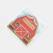 Papier Napkin Servet (Hoek)