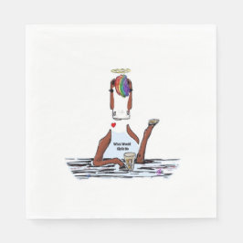 Papier Napkin Servet