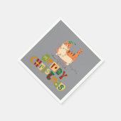 Papier Napkin Servet (Hoek)