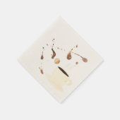 Papier Napkin Servet (Hoek)