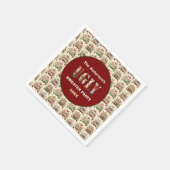 Papier Napkin Servet (Hoek)