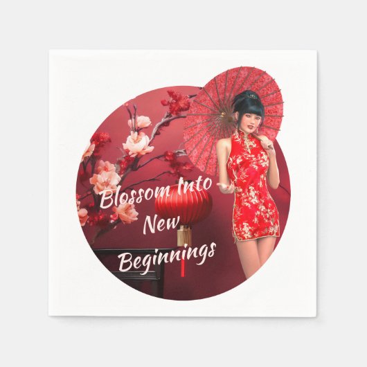 Papier Napkin Servet (Voorkant)